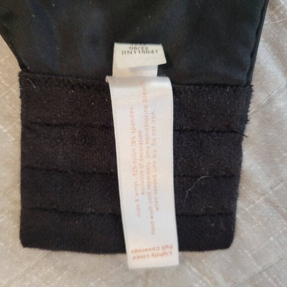 Cacique Bra, Full Coverage, Black, Underwire, 42DDD - Picture 5 of 5